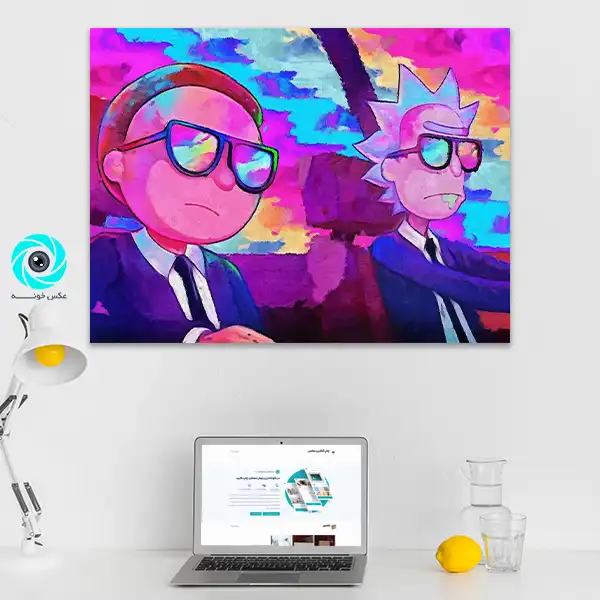 شاسی ریک و مورتی طرح چهار